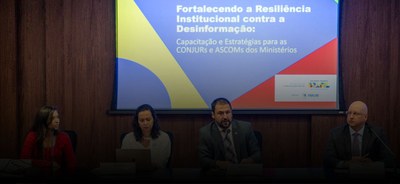 Secoms e Conjurs recebem formação estratégica sobre enfrentamento à desinformação